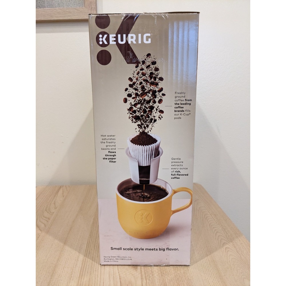Keurig K-Mini Plus Single Serve K-Cup Pod Coffee Maker‎ Gray NEW SEALED - Picture 2 of 6